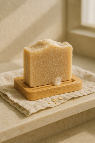 Handmade soap suitable for eczema prone skin