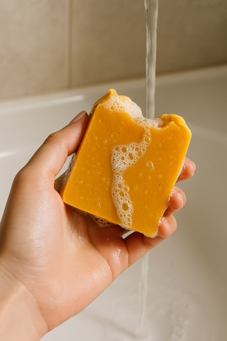 Herbal soap for dry and sensitive skin