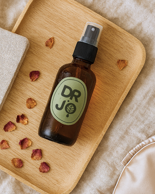 Rosemary hydrosol scalp tonic for oily skin and healthy hair