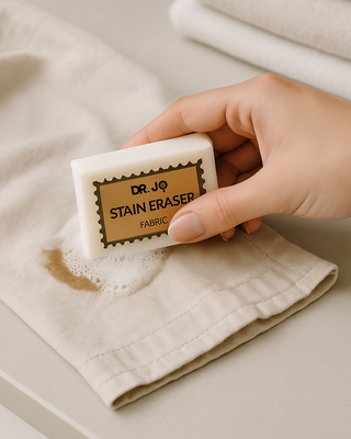 Fabric cleaning bar for removing stubborn stains